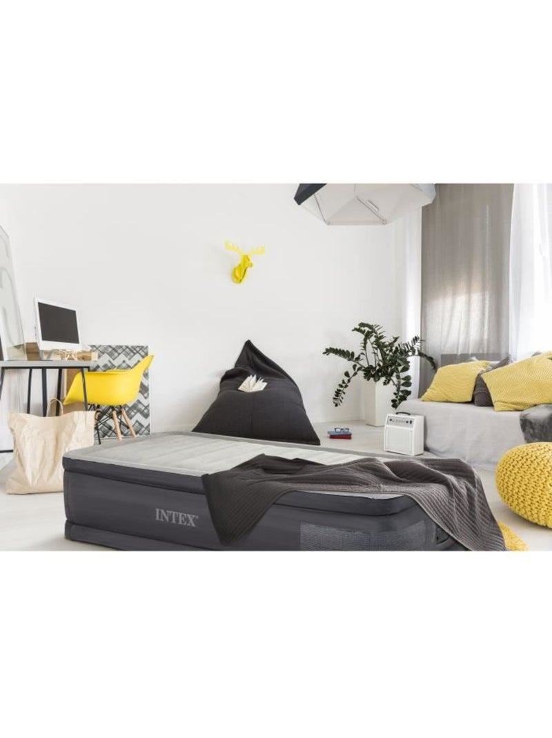 Colchão inflável individual intex tamanho s dura-beam deluxe comfort-plush elevated Cinza - Kiabi