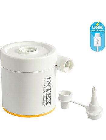 Colchão inflável individual tpu camping matress c/inflador intex