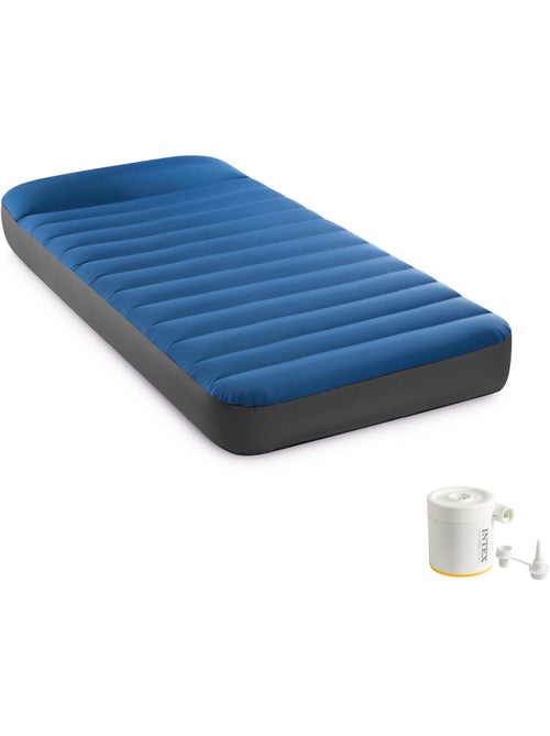 Colchão inflável individual tpu camping matress c/inflador intex - Kiabi