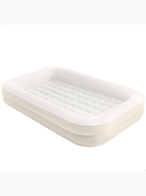 Colchão inflável infantil com estrelas e bomba, 107x168x25 cm - Kiabi Colchão inflável infantil com estrelas e bomba, 107x168x25 cm - Kiabi
