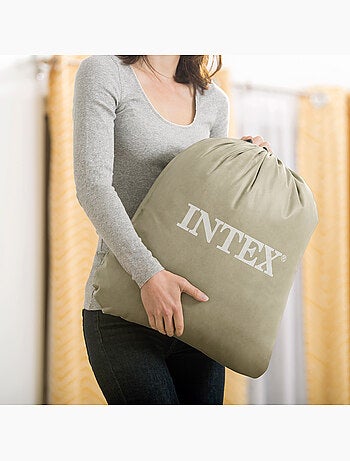 Colchão inflável infantil ursinho 114x178 cm intex
