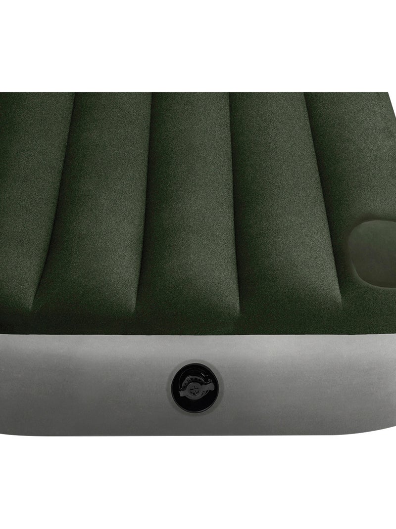 Colchão inflável simples intex tamanho xs dura-beam standard downy Verde garrafa - Kiabi