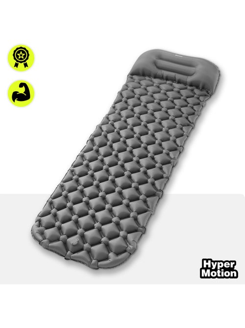 Colchão insuflável campmat hypermotion: ultraleve, compacto e confortável para trekking e campismo - Kiabi Colchão insuflável campmat hypermotion: ultraleve, compacto e confortável para trekking e campismo - Kiabi