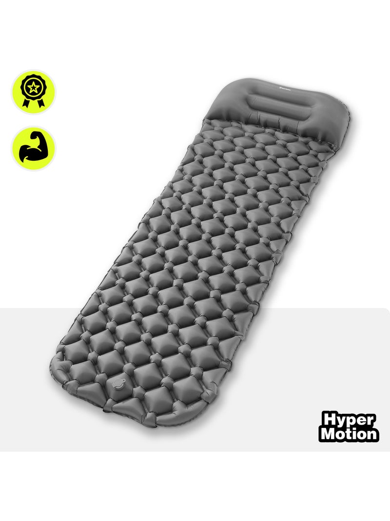 Colchão insuflável campmat hypermotion: ultraleve, compacto e confortável para trekking e campismo Preto - Kiabi
