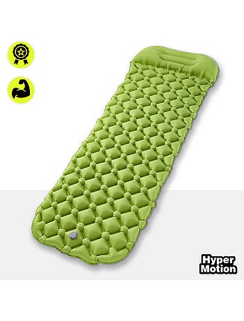 Colchão insuflável campmat hypermotion: ultraleve, compacto e confortável para trekking e campismo
