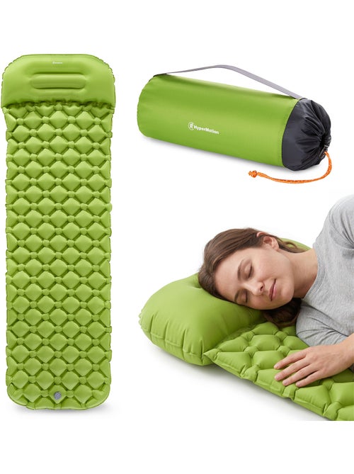 Colchão insuflável campmat hypermotion, ultraleve e compacto para caminhadas, trekking e campismo - Kiabi