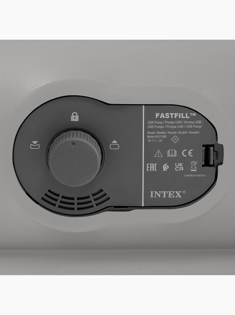 Colchão insuflável duplo dura-beam® prestige intex Cinza - Kiabi