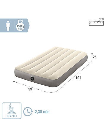 Colchão insuflável intex 99x191x25 cm