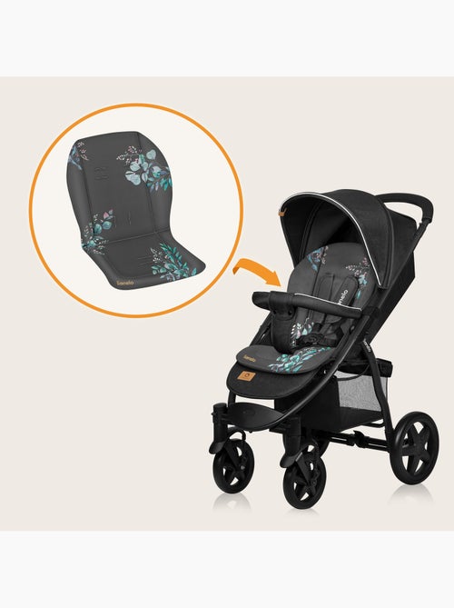 Colchão para carrinho de bebé LIONELO – Universal – Lavável – Hidrorrepelente – Dupla face - Kiabi Colchão para carrinho de bebé LIONELO – Universal – Lavável – Hidrorrepelente – Dupla face - Kiabi