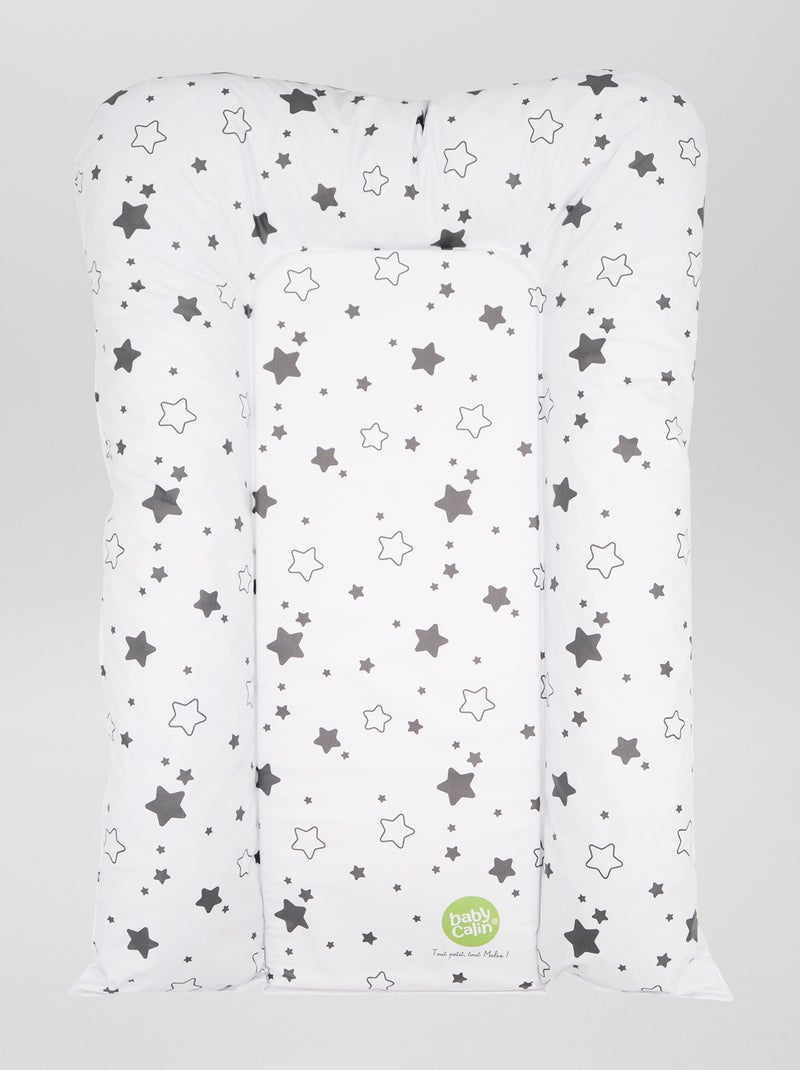 Colchão para mudar a fralda estampado CINZA - Kiabi