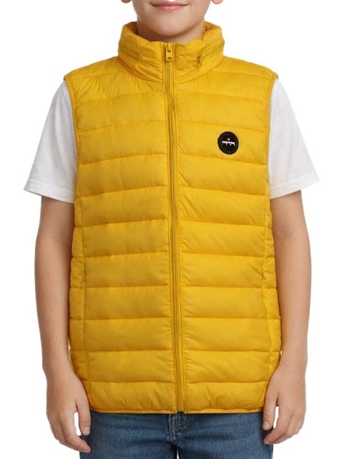 Colete Acolchoado Amarelo para Criança Redskins 46889 - Kiabi Colete Acolchoado Amarelo para Criança Redskins 46889 - Kiabi