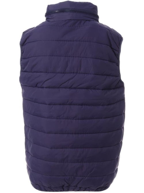 Colete Acolchoado Azul Marinho Junior Redskins 46889 - Kiabi Colete Acolchoado Azul Marinho Junior Redskins 46889 - Kiabi