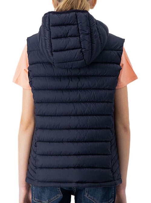 Colete Acolchoado Azul Marinho para Menina Teddy Smith Terry - Kiabi Colete Acolchoado Azul Marinho para Menina Teddy Smith Terry - Kiabi