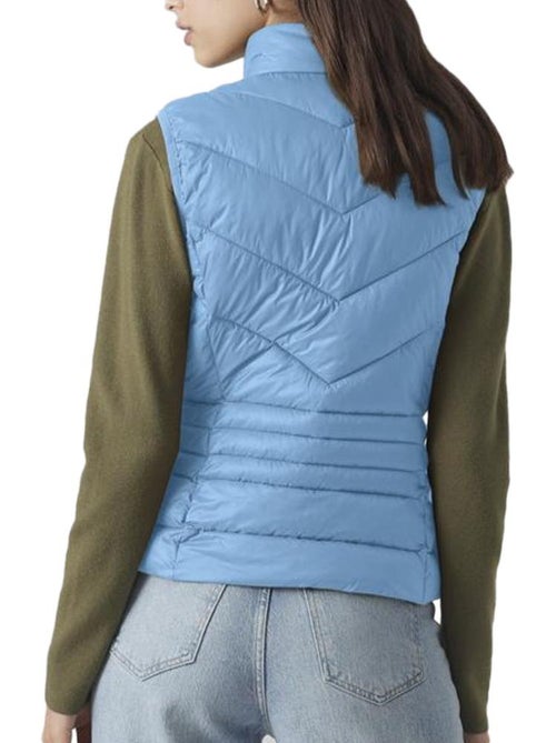 Colete acolchoado azul para mulher vero moda sorayasiv - Kiabi
