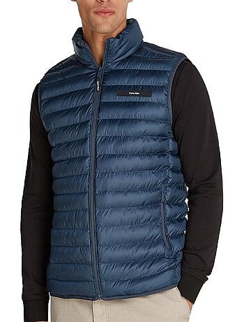 Colete Acolchoado Calvin Klein Jeans para Homem Azul-Marinho