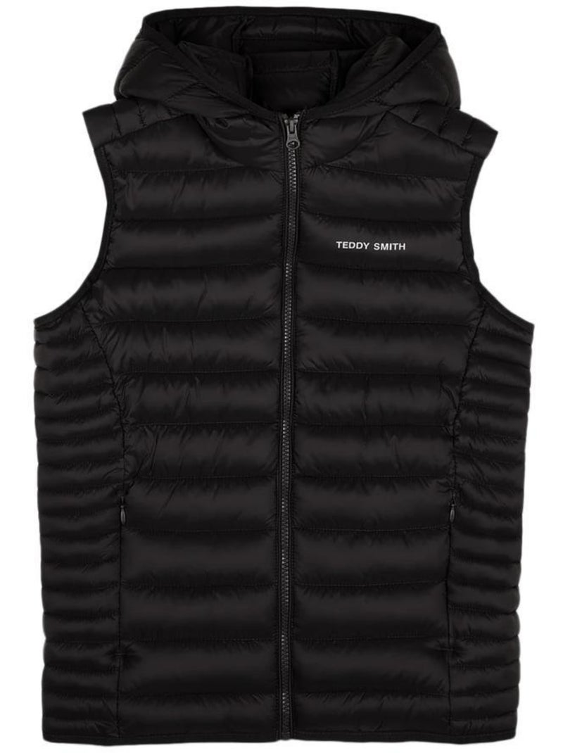 Colete Acolchoado Cinzento Escuro para Menino Teddy Smith Terry Cinza-prateado - Kiabi