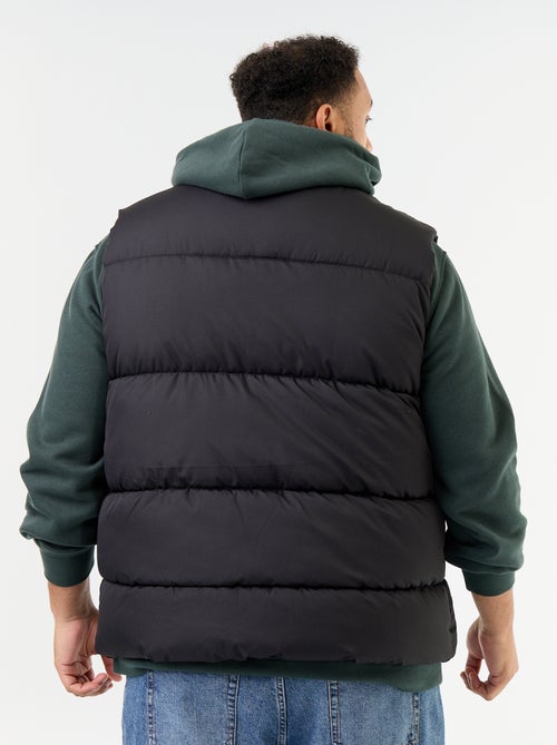 Colete acolchoado forrado a polar - Kiabi