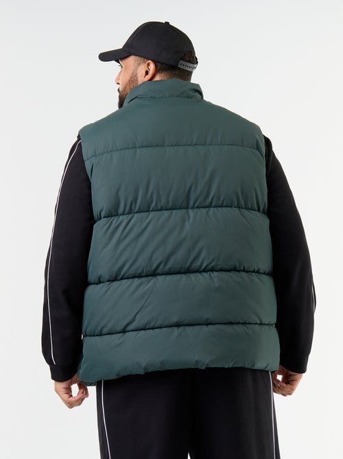 Colete acolchoado forrado a polar - Kiabi