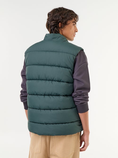 Colete acolchoado leve sem mangas - Kiabi