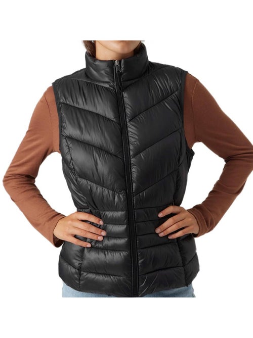 Colete acolchoado preto feminino vero moda sorayasiv - Kiabi