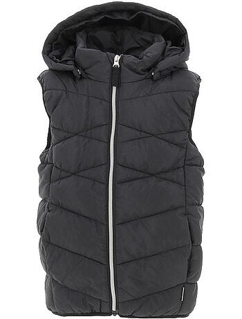 Colete Acolchoado Preto para Menina Name It Fmemphis