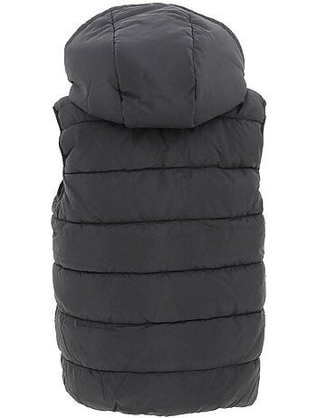 Colete Acolchoado Preto para Menina Name It Fmemphis