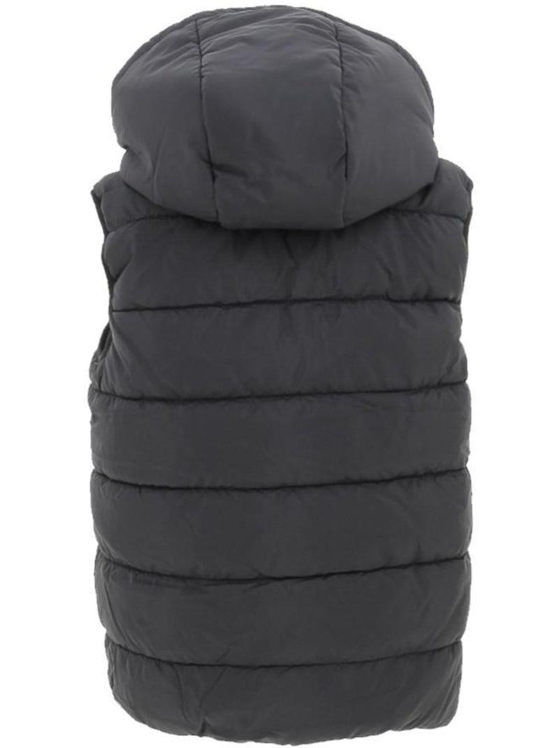 Colete Acolchoado Preto para Menina Name It Fmemphis Preto - Kiabi