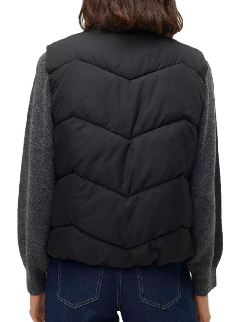 Colete Acolchoado Preto Vero Moda Ligaeva para Mulher Preto - Kiabi