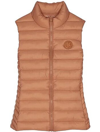 Colete Acolchoado Terracota Teddy Smith B-terry para Mulher