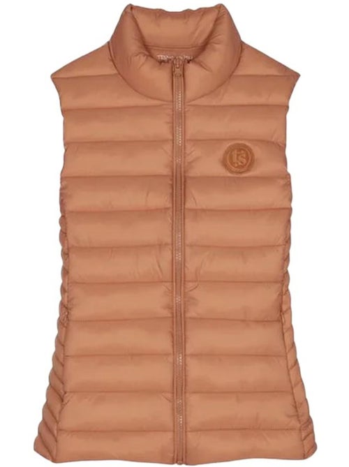 Colete Acolchoado Terracota Teddy Smith B-terry para Mulher - Kiabi Colete Acolchoado Terracota Teddy Smith B-terry para Mulher - Kiabi