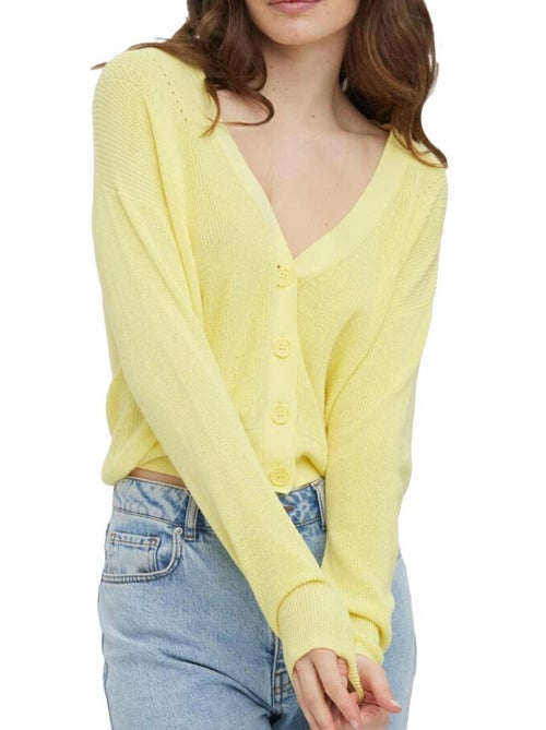 Colete Amarelo Vero Moda New Lexi para Mulher - Kiabi