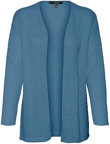 Colete Azul Aberto para Mulher Vero Moda