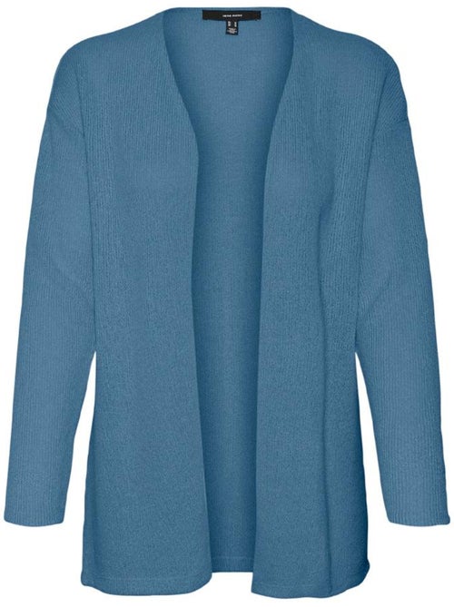 Colete Azul Aberto para Mulher Vero Moda - Kiabi