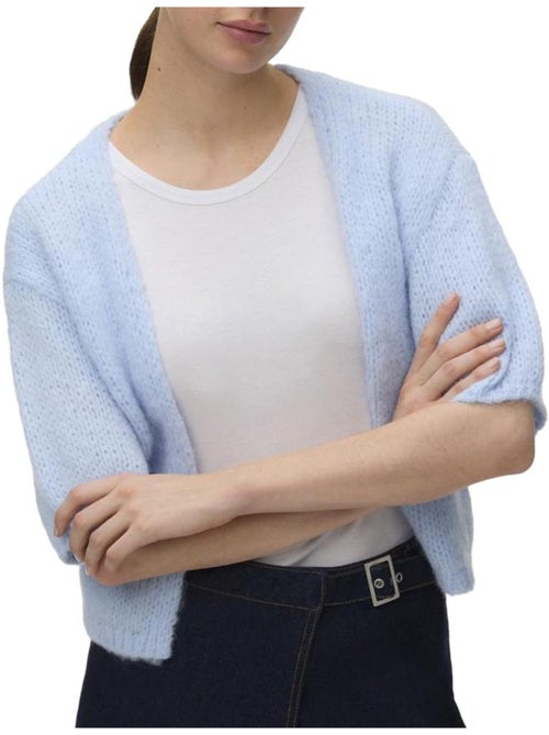 Colete azul para mulher vero moda maybe - Kiabi Colete azul para mulher vero moda maybe - Kiabi
