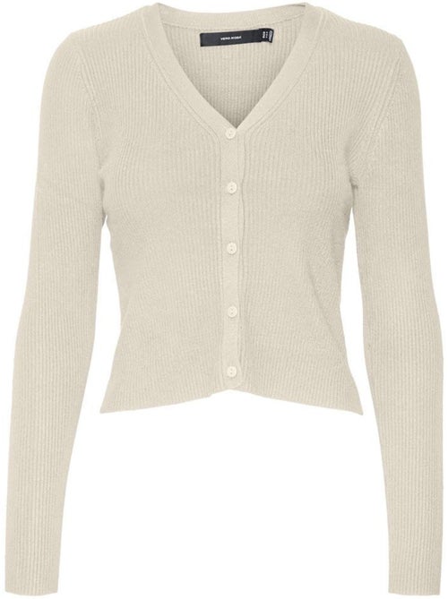 Colete Bege Feminino Vero Moda Glory 10300305 - Kiabi Colete Bege Feminino Vero Moda Glory 10300305 - Kiabi