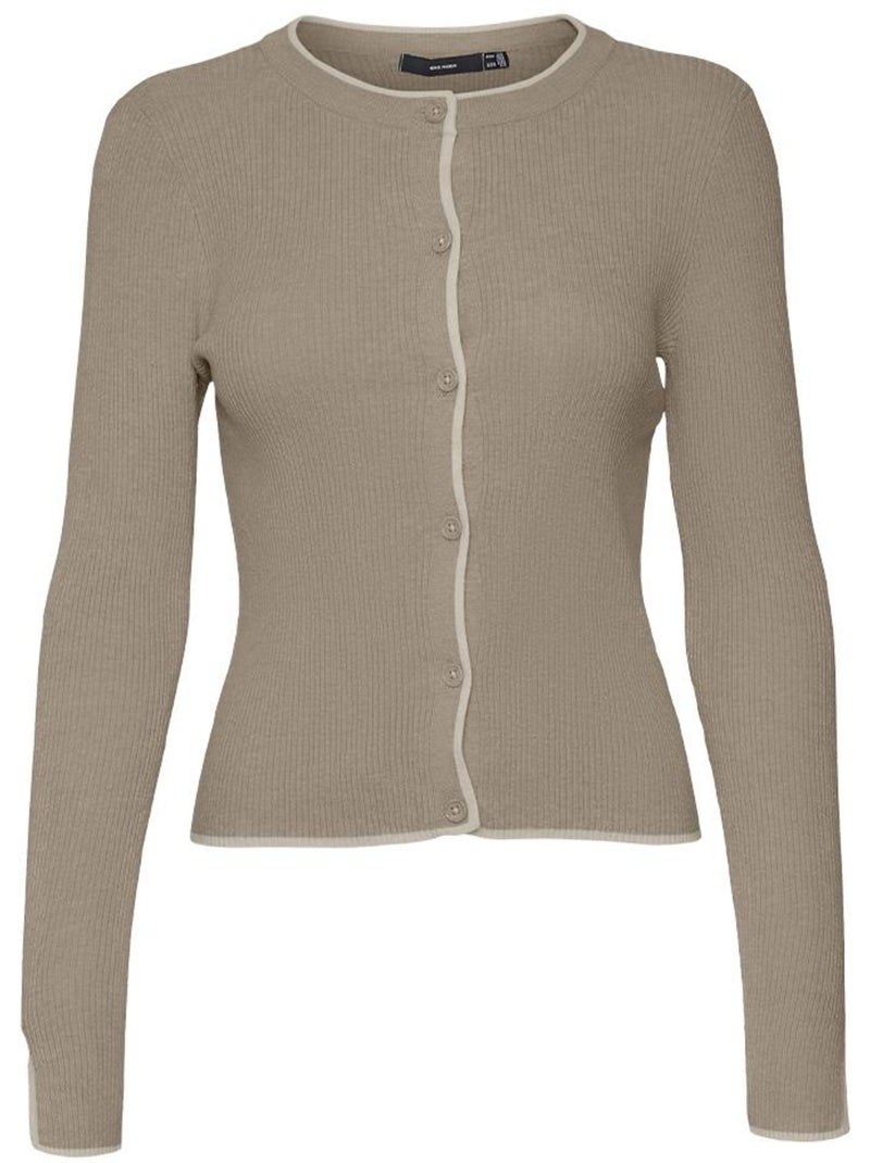 Colete bege feminino vero moda joan Bege - Kiabi