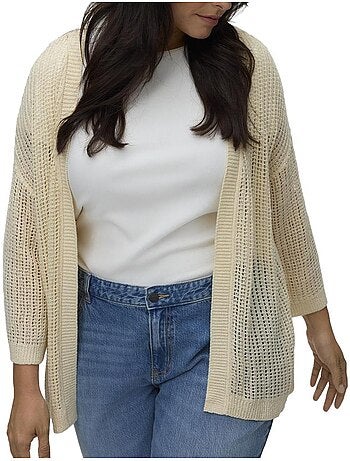 Colete Bege Vero Moda Breezy para Mulher