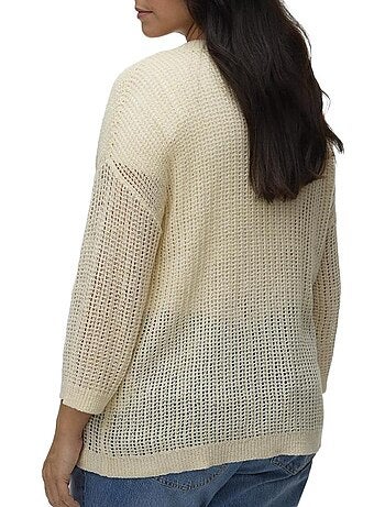 Colete Bege Vero Moda Breezy para Mulher
