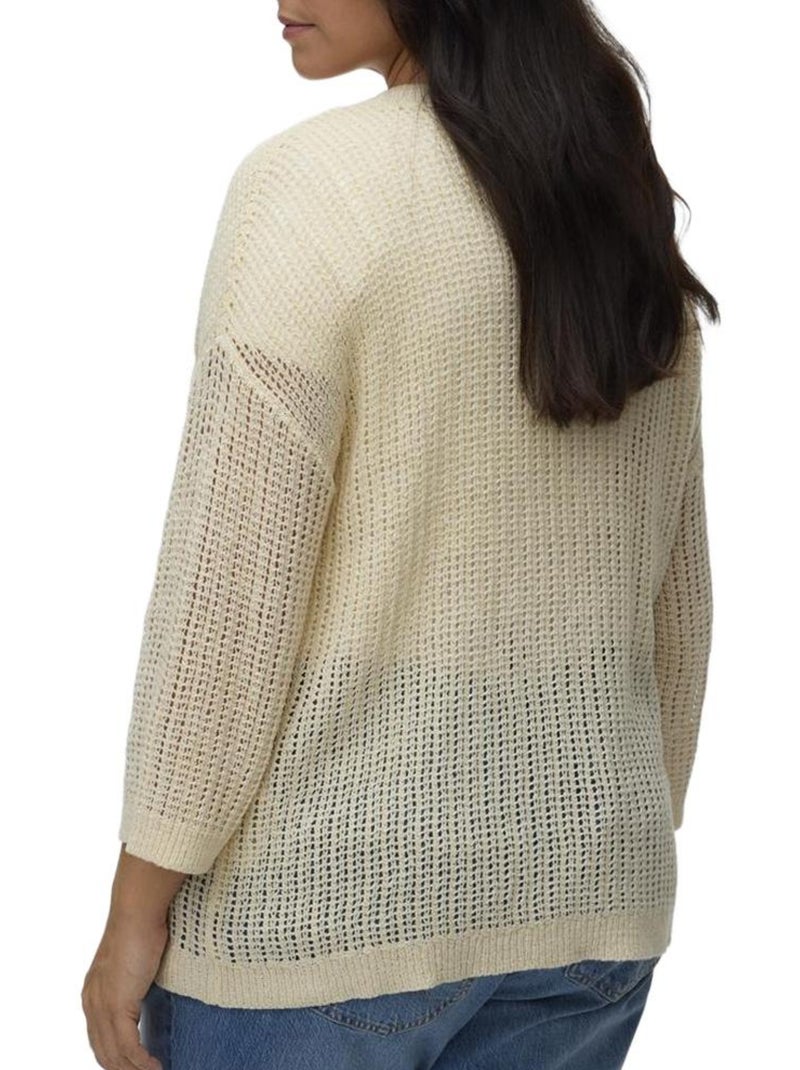 Colete Bege Vero Moda Breezy para Mulher Bege - Kiabi