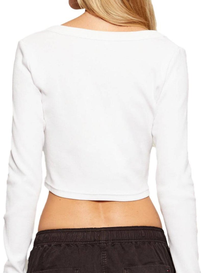 Colete Branco Calvin Klein Jeans para Mulher LV047C204G Branco - Kiabi
