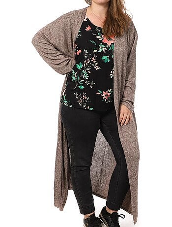 Colete Castanho de Mulher Vero Moda com Abertura na Perna