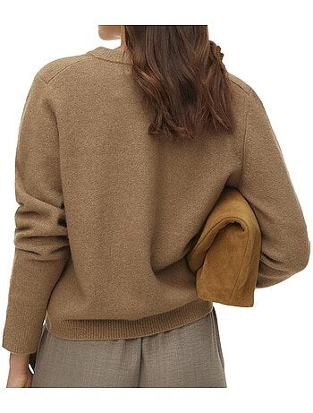 Colete Castanho Feminino Vero Moda Fiona
