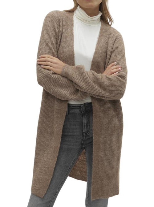 Colete Castanho Vero Moda Mili para Mulher - Kiabi