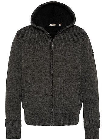 Colete Cinzento Masculino Schott Big Pull