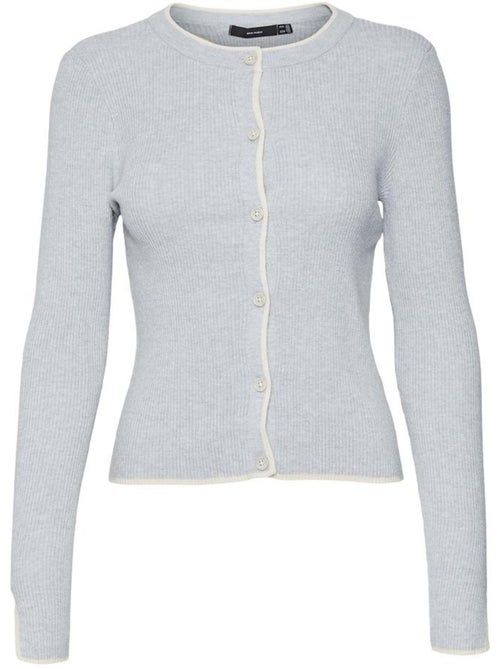Colete Cinzento para Mulher Vero Moda Joan - Kiabi Colete Cinzento para Mulher Vero Moda Joan - Kiabi