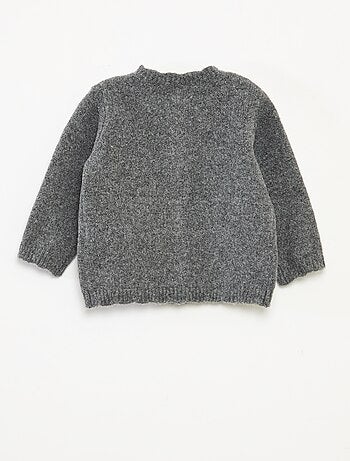 Colete com abertura de nós