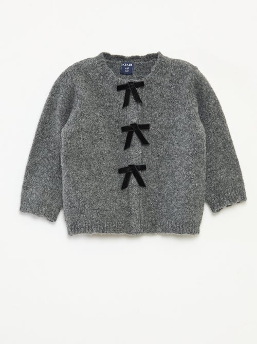 Colete com abertura de nós - Kiabi