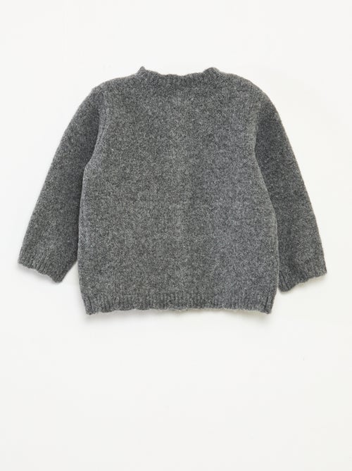 Colete com abertura de nós - Kiabi