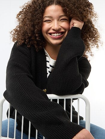 Colete com abotoadura em coração