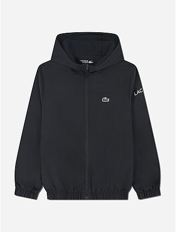 Colete com capuz - lacoste